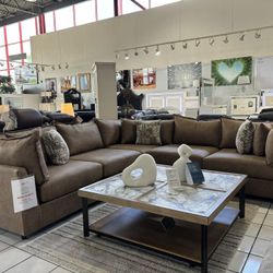 Beautiful Sectional - Brand New - At Furniture Expo 