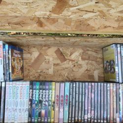 Anime DVDs and BluRays