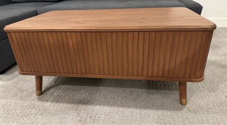 Mid Century Modern Coffee Table with Storage