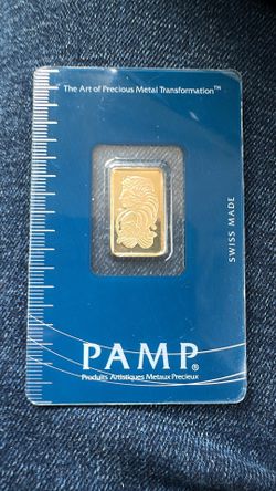 2.5g pamp gold bar