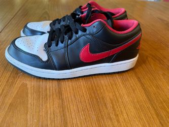 Jordan 1 Low red/black/white US 8.5