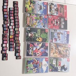 Nintendo switch games Mario Sonic Minecraft pokemon