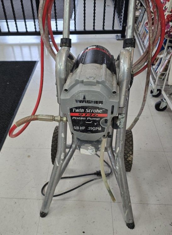 Twin Piston Airless Paint Sprayer