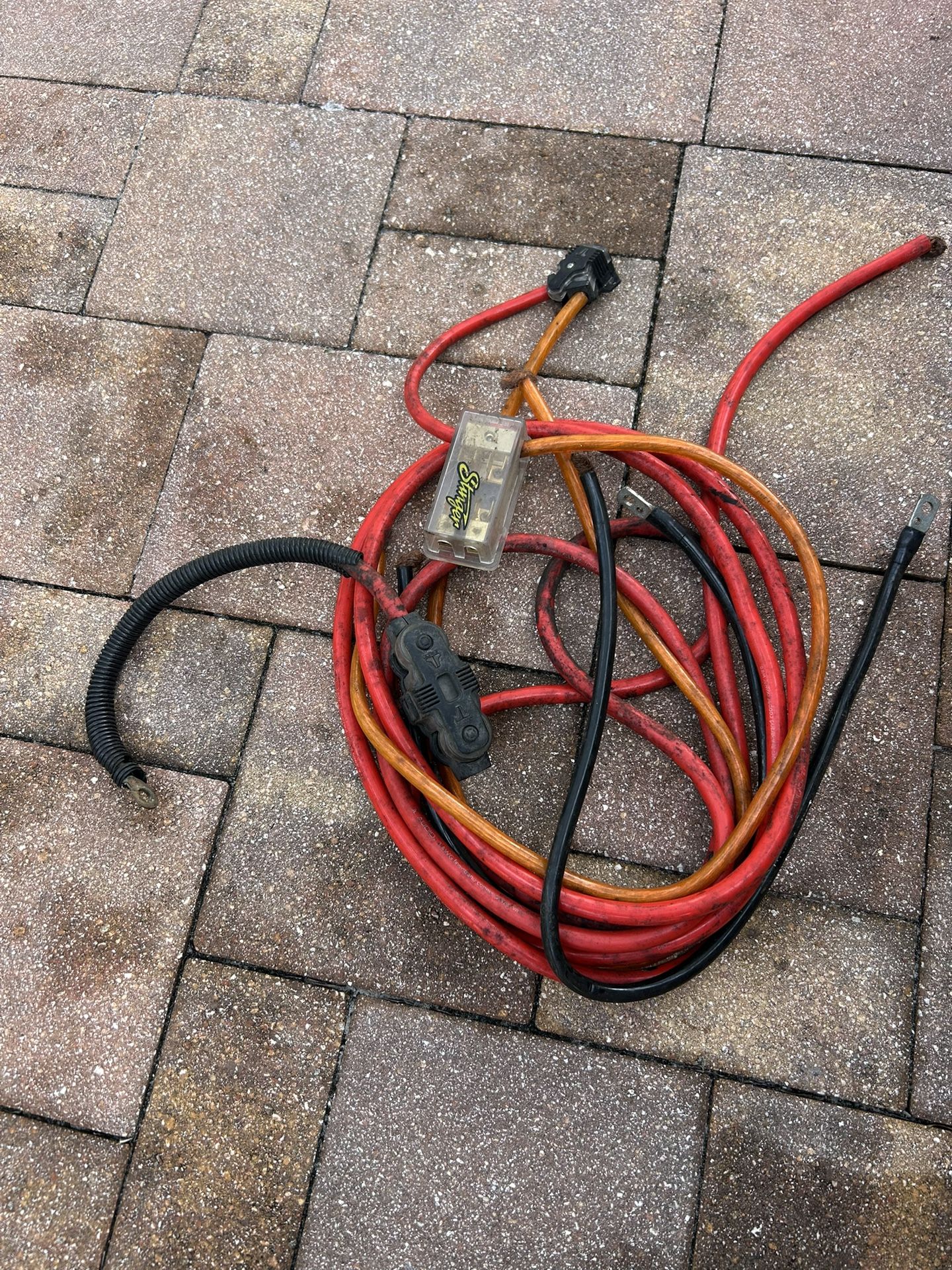 Audio Power & Ground Wire 2 Gauge