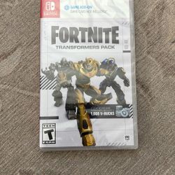 Nintendo Switch Fortnite Transformers Pack