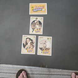 1991 upper deck baseball hero cards Ted Williams mint condition