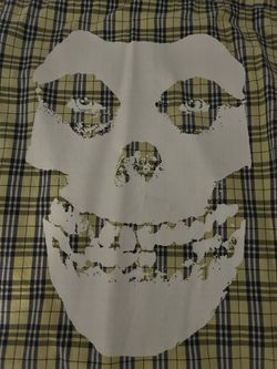 Misfits Print Button up Shirt 