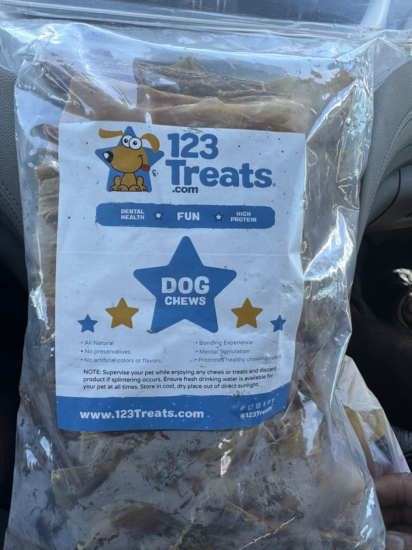 Real Beef Dog Chews