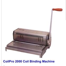 Coilpro 2000 Coil Binding Machine