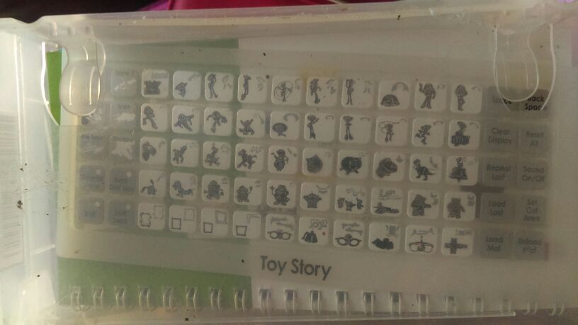 #7 toy story this are all cricut cartridges