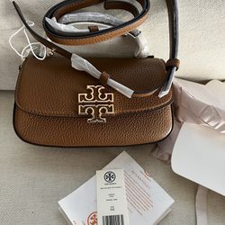 Tory burch leather Small Top Handle Crossbody Bag