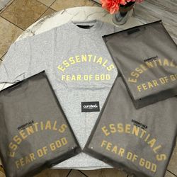 Fear of God Essentials Heavy Jersey Crewneck Tee