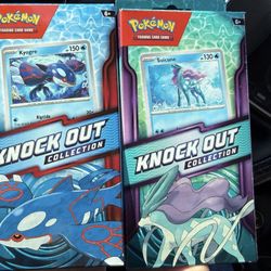 Two Boxes of Pokemon Knockout Collection