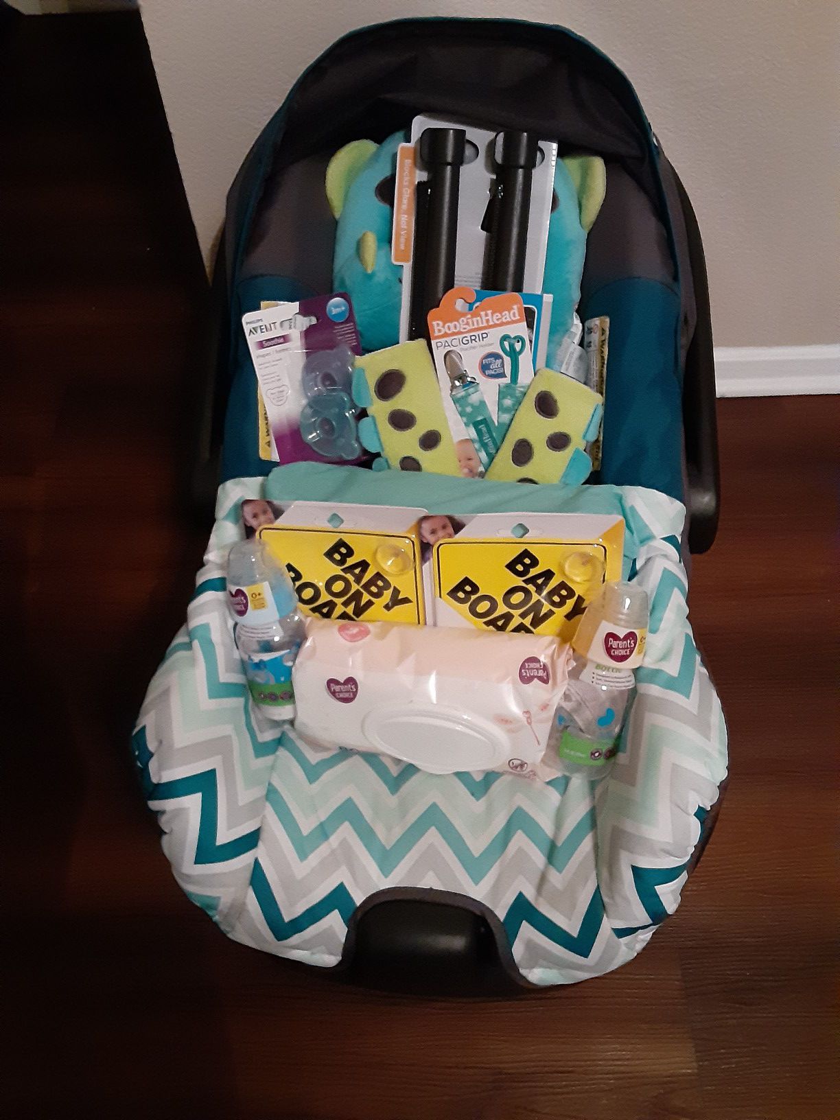 Baby car seat and accessories