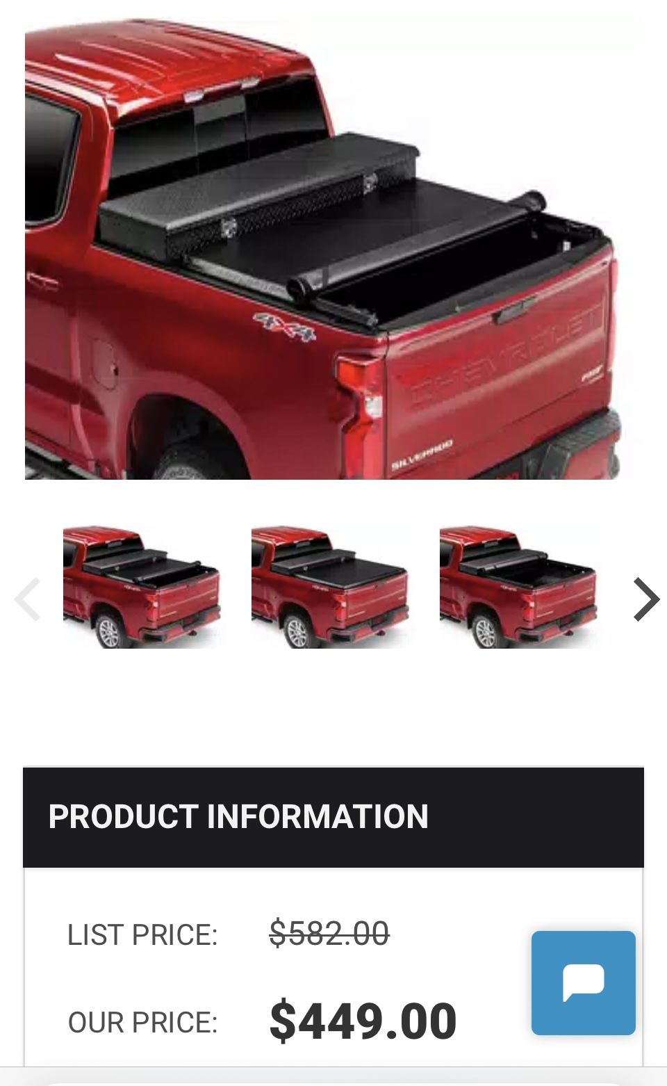 Extang Express Toolbox Tonneau Cover 