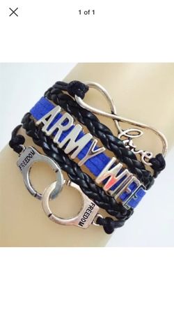 Army wife bracelet
