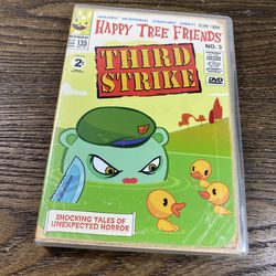 HAPPY TREE FRIENDS 3: THIRD STRIKE [DVD] Great Condition 2004 Mondo Animated