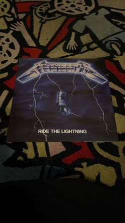 Metallica Ride the Lightning Record Vinyl