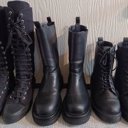 Brand New Boots And Sneakers