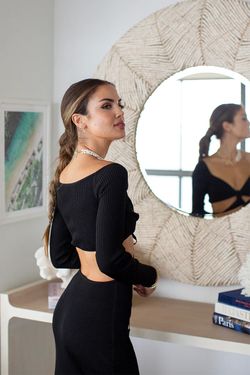 Cult Gaia Enzo Knit Black Dress Size L NWT for Sale in Schiller Park, IL -  OfferUp