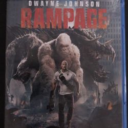 Rampage Blu-ray Dwayne Johnson The Rock