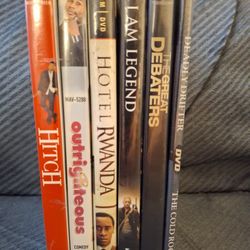 Lot Of 6 DVDs,  Drama, Etc. $29.95, OBO. 