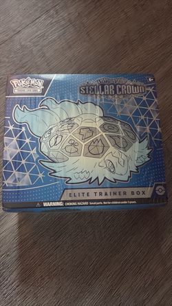 Pokemon scarlet and violet stellar crown elite trainer box