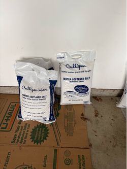 Culligan Salt 3 40lb bags for water softener