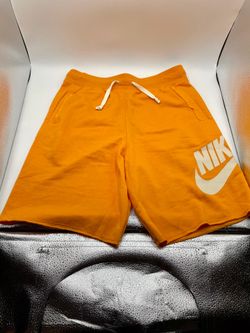 Nike orange breathable shorts