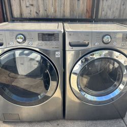 LG Gas washer and dryer with free delivery