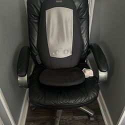 office Chair With back Massager 