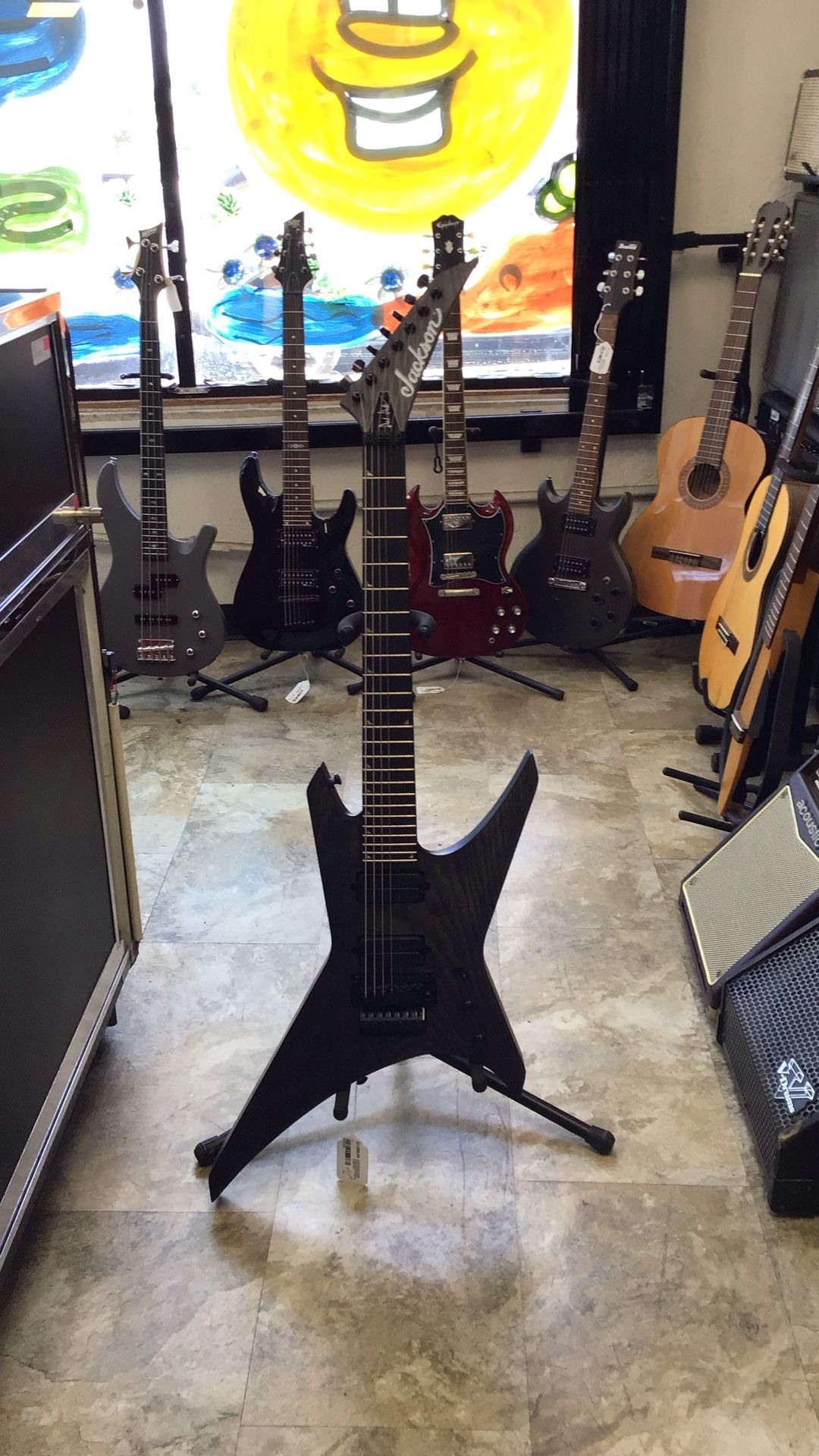 Jackson Pro Series Dave Davidson WR7 Signature Distressed