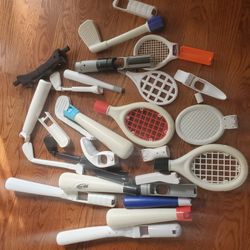 lot of nintendo wii sports accessories For Parts Some Are Not Complete As Is