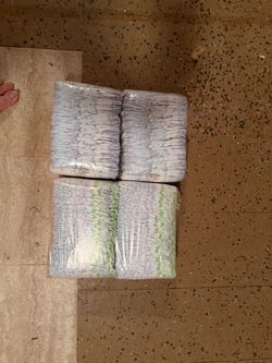 2 packs of size 1 diapers