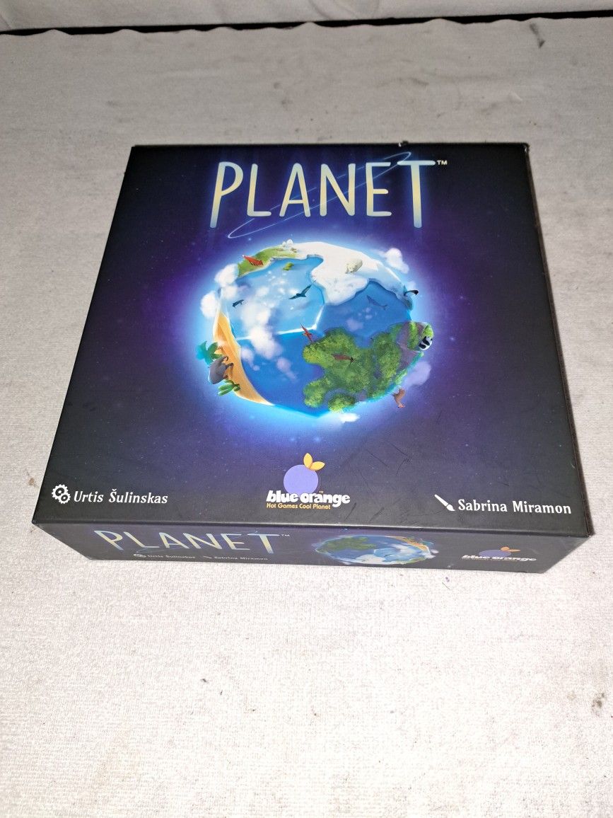 Blue Planet 3D Board Game By Blue Orange Games In Excellent New Condition (Is Complete Nothing Missing)