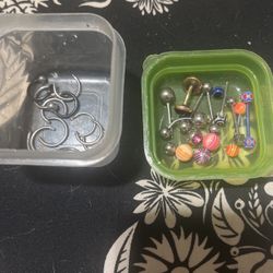 26 Pieces Of Body Jewelry 