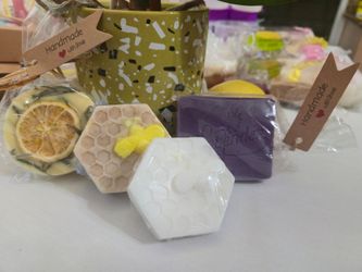 Flower Power handmade soap bundle