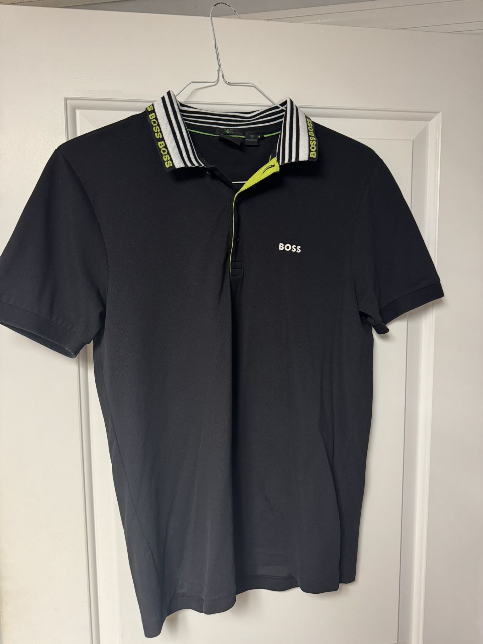3 Hugo Boss polos for sale size M-L $60 each or best offer ! Check description  
