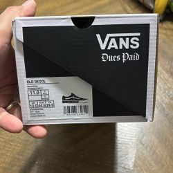Vans Old School Travis Barker “DUES PAID”