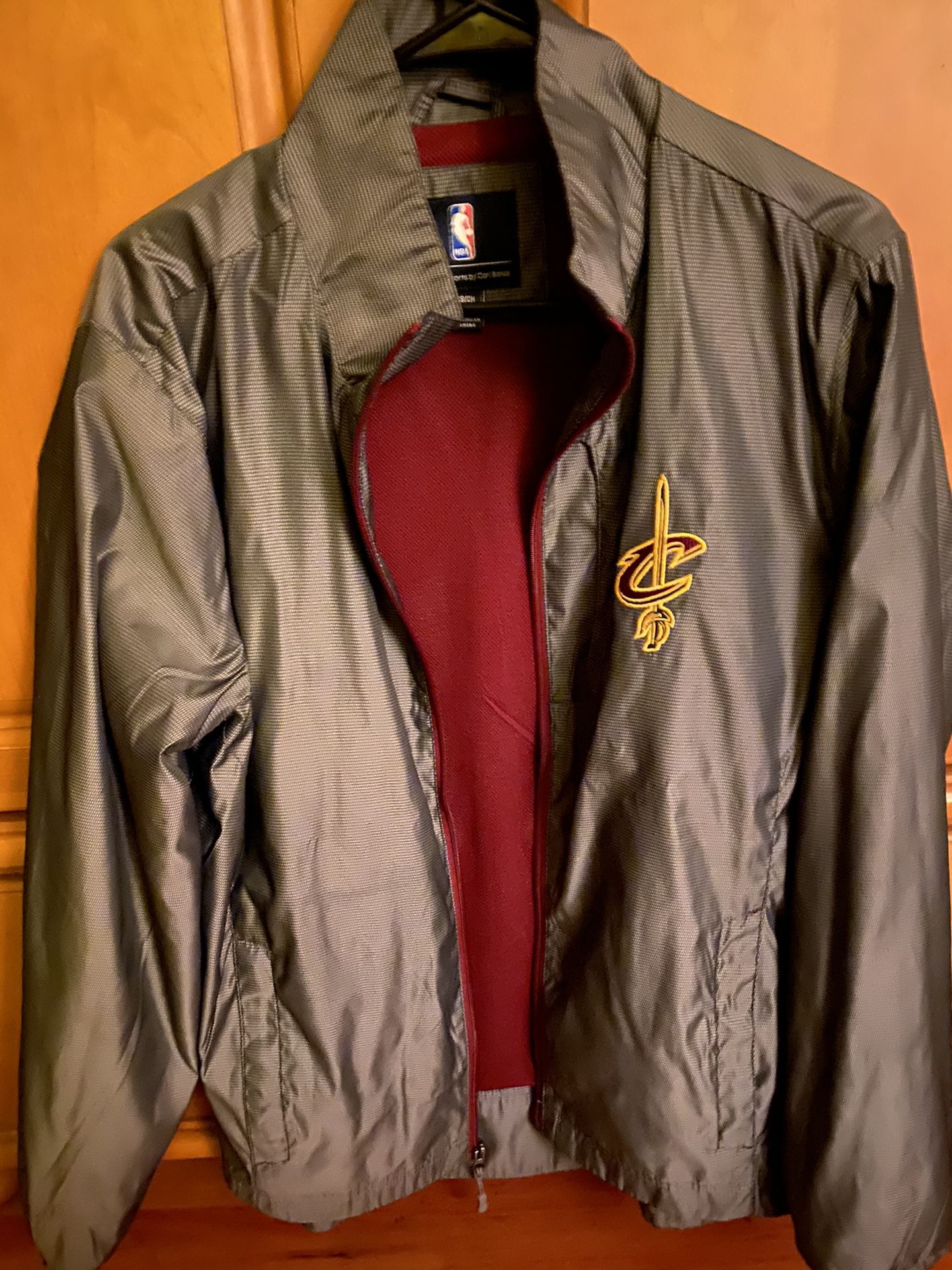 Cleveland Cavaliers Warm Up Jacket!