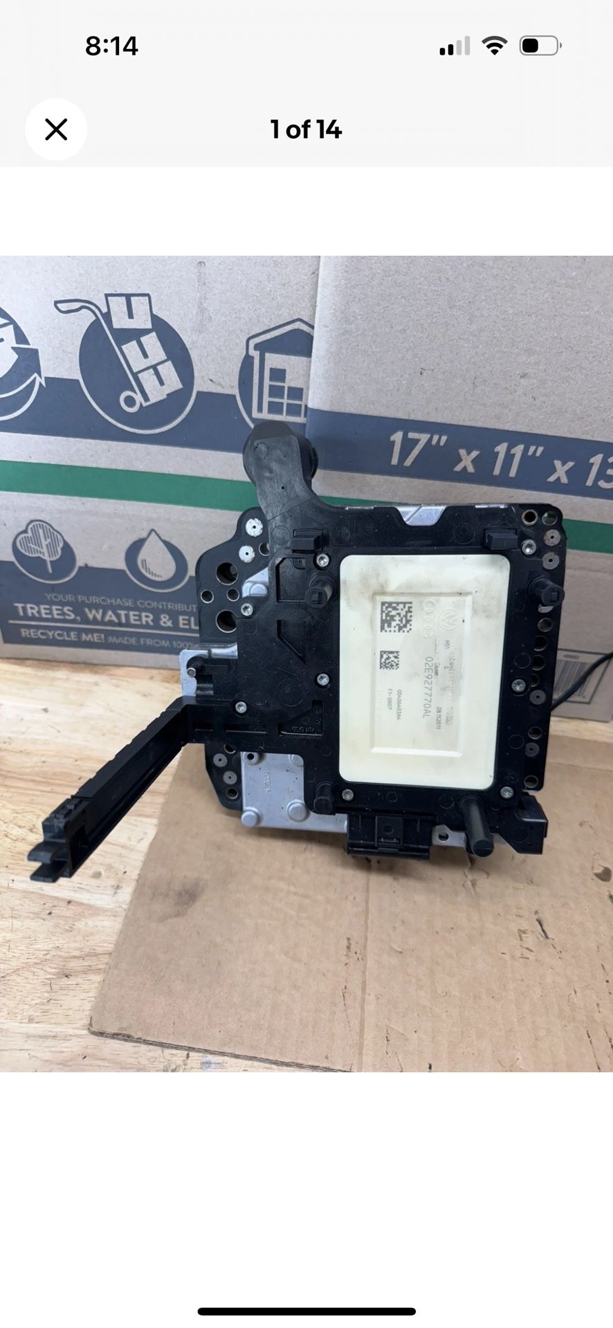 02E927770AL  JETTA TDI DSG Transmission Mechatronic Valve Body