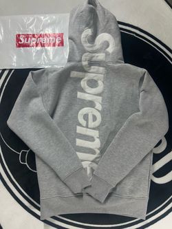 Supreme grey hoodie