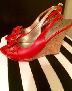 Guess heels wedges