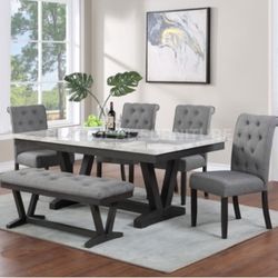 Brand New Dining Table Set 6 Pieces