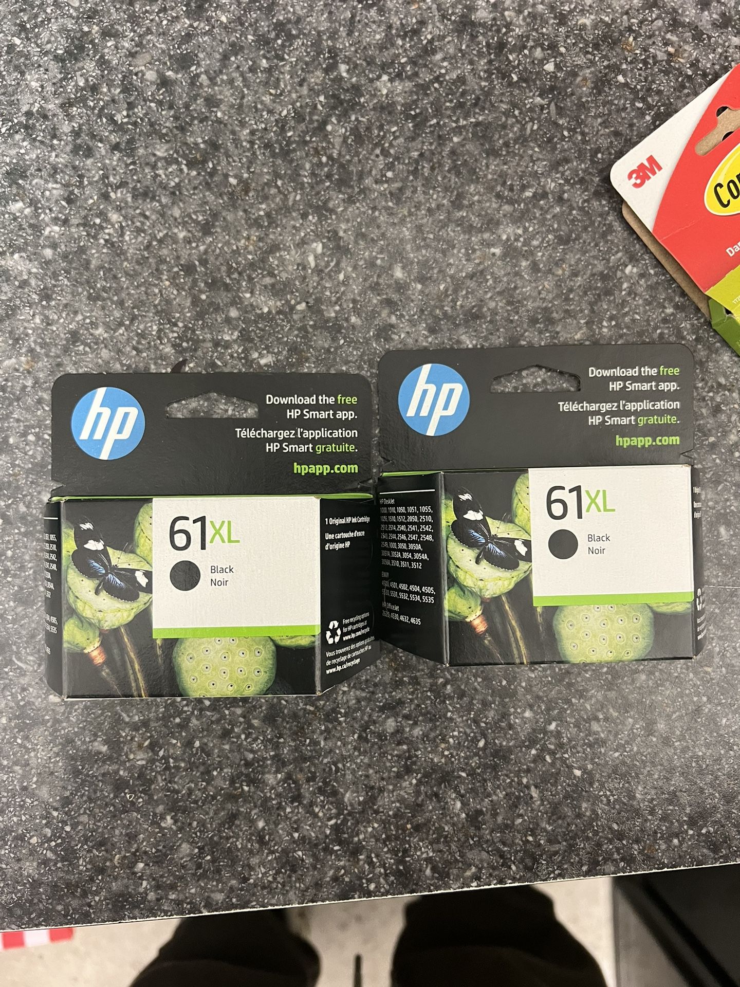 HP Black ink 61XL