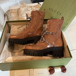 Gucci Leather Boots