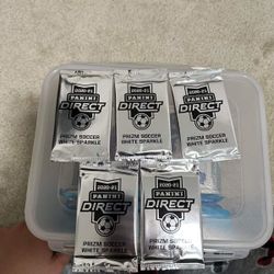 2020-2022 Prism EPL White Sparkle Pack Lot Of 5 