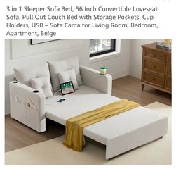 3 in 1 sleeper sofa bed