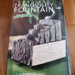 Cordless Tranquility Fountain