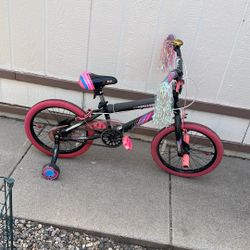 Girls 18 In With Training Wheels 